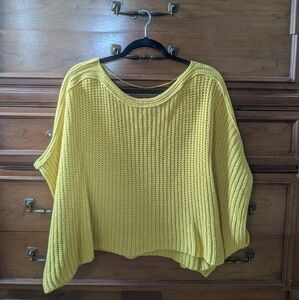 ANTHRO 🌻 Yellow Sweater